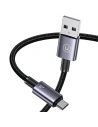 Wholesale USAMS US-SJ670 USB-A / microUSB cable 2A 2m Fast Charging tarnish - USA1051 - {ean13} - Hurt
