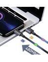 Wholesale USAMS US-SJ670 USB-A / microUSB cable 2A 2m Fast Charging tarnish - USA1051 - {ean13} - Hurt