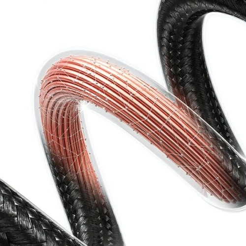 Kabel USAMS US-SJ670 USB-A / Micro-USB 2A 2m Fast Charging stalowy/tarnish