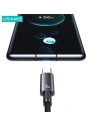 Hurtownia GSM - USAMS US-SJ680 Kabel USB-A / USB-C 3A 0,25m Fast Charging Stahl/Anlauf - USA1052 - {ean13} - Hurt