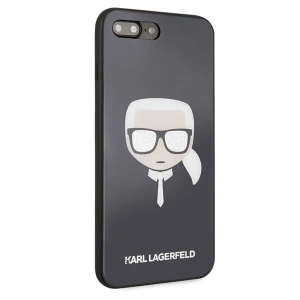 Hurtownia GSM - Karl Lagerfeld KLHCI8LDLHBK iPhone 7/8 Plus czarny/black Iconic Glitter Karl`s Head - KLD086BLK - {ean13} - Hurt