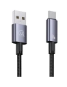 Hurtownia GSM - Kabel USAMS US-SJ663 USB-A / USB-C 3A 1,2m Rychlé nabíjení ocelový/rezavý - USA1053 - {ean13} - Hurt