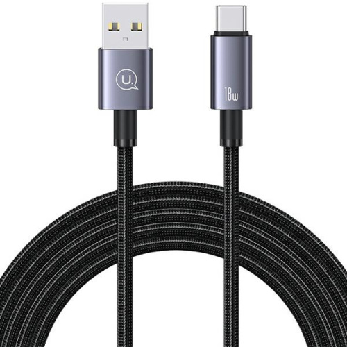 Usams Distributor - 6958444908571 - USA1054 - USAMS US-SJ666 USB-A / USB-C cable 3A 2m Fast Charging tarnish - B2B homescreen