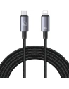 Kabel USAMS US-SJ665 USB-C / Lightning 30W 2m Fast Charging stalowy/tarnish
