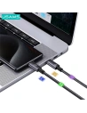 Hurtownia GSM - Kabel USAMS US-SJ678 USB-C / USB-C 60W 0,25m Fast Charging stalowy/tarnish - USA1057 - {ean13} - Hurt