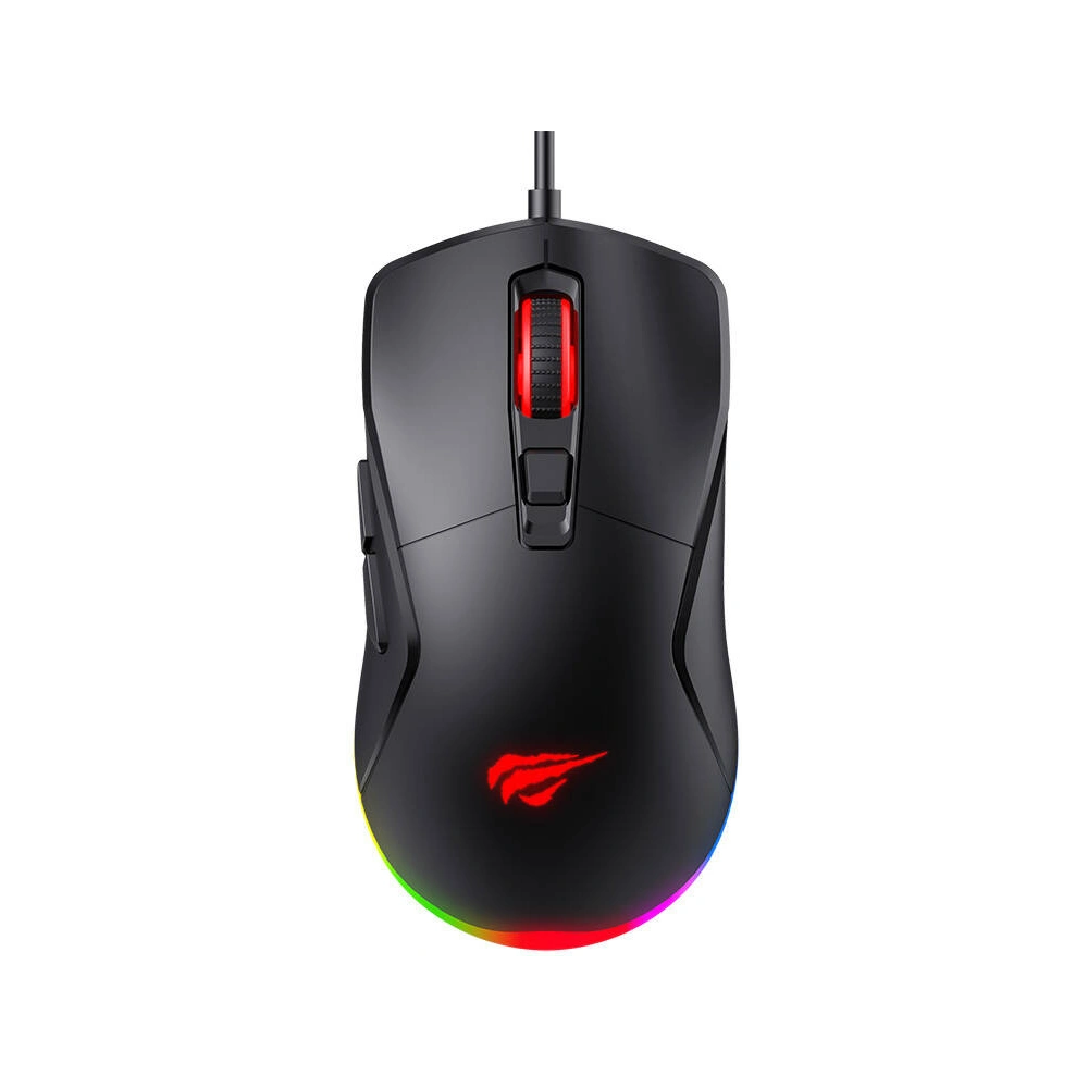 Hurtownia GSM - Drátová herní myš Havit MS960 RGB černá - HVT285 - {ean13} - Hurt