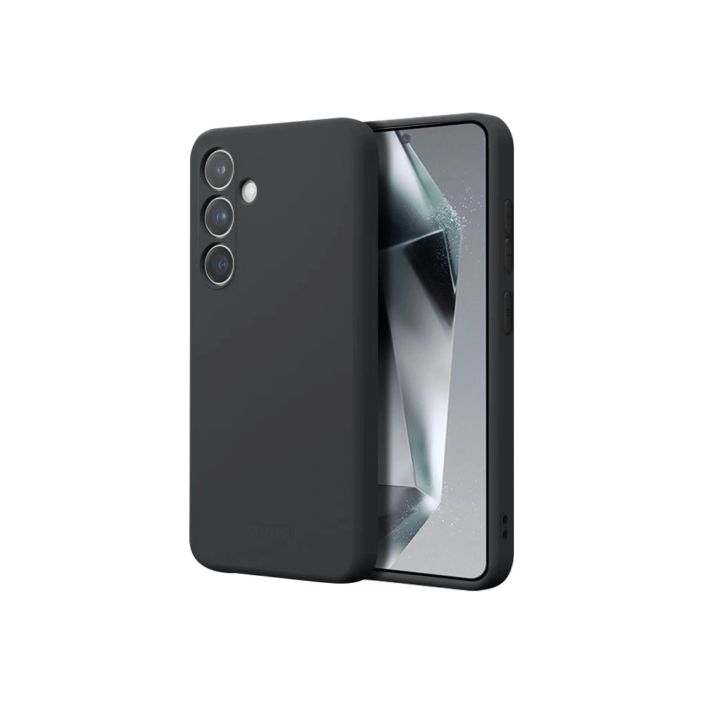 Hurtownia GSM - Etui Crong színes borító Samsung Galaxy S24 fekete - CRG699 - {ean13} - Hurt