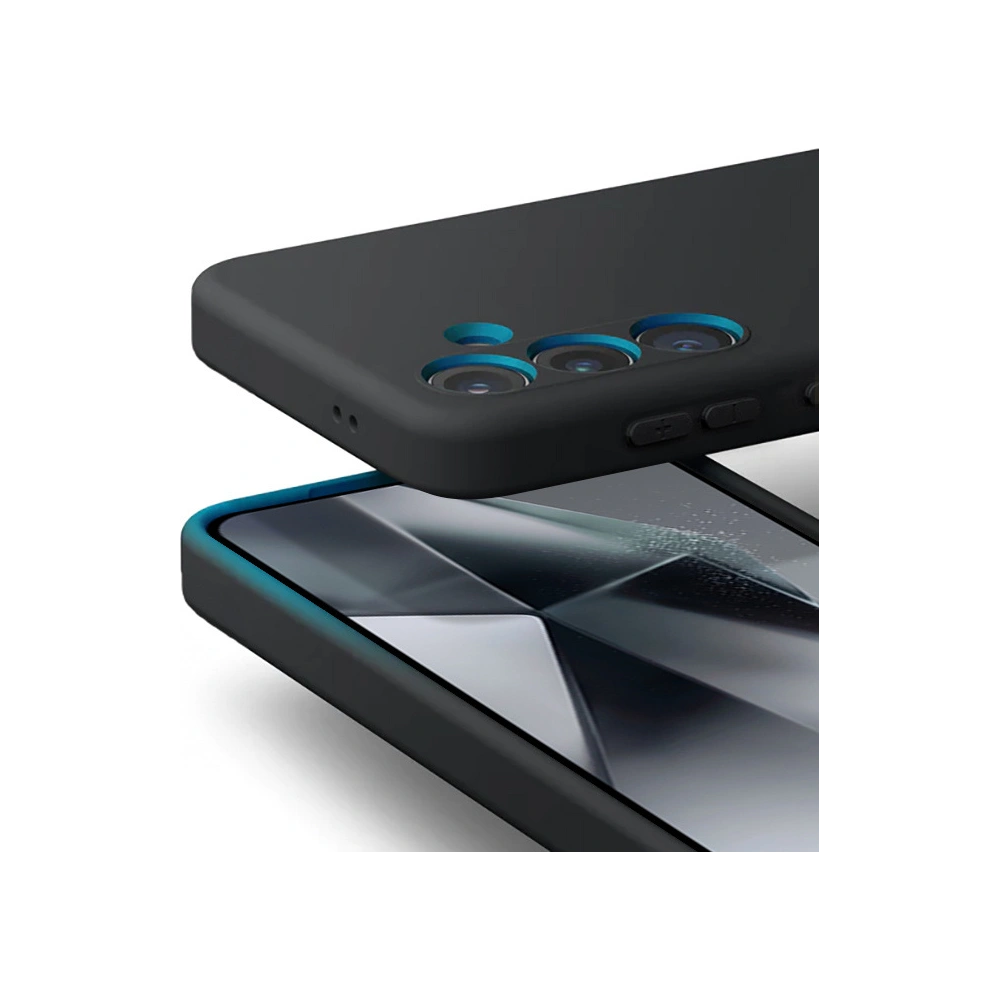 Hurtownia GSM - Etui Crong színes borító Samsung Galaxy S24 fekete - CRG699 - {ean13} - Hurt