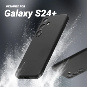 Case Crong Color Cover Samsung Galaxy S24+ Plus schwarz