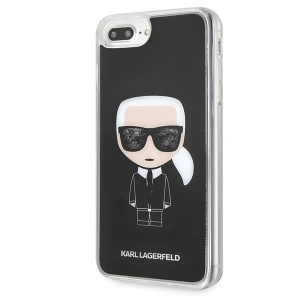 Hurtownia GSM - Karl Lagerfeld KLHCI8LICGBK iPhone 7/8 Plus schwarz/black Iconic Glitter - KLD087BLK - {ean13} - Hurt