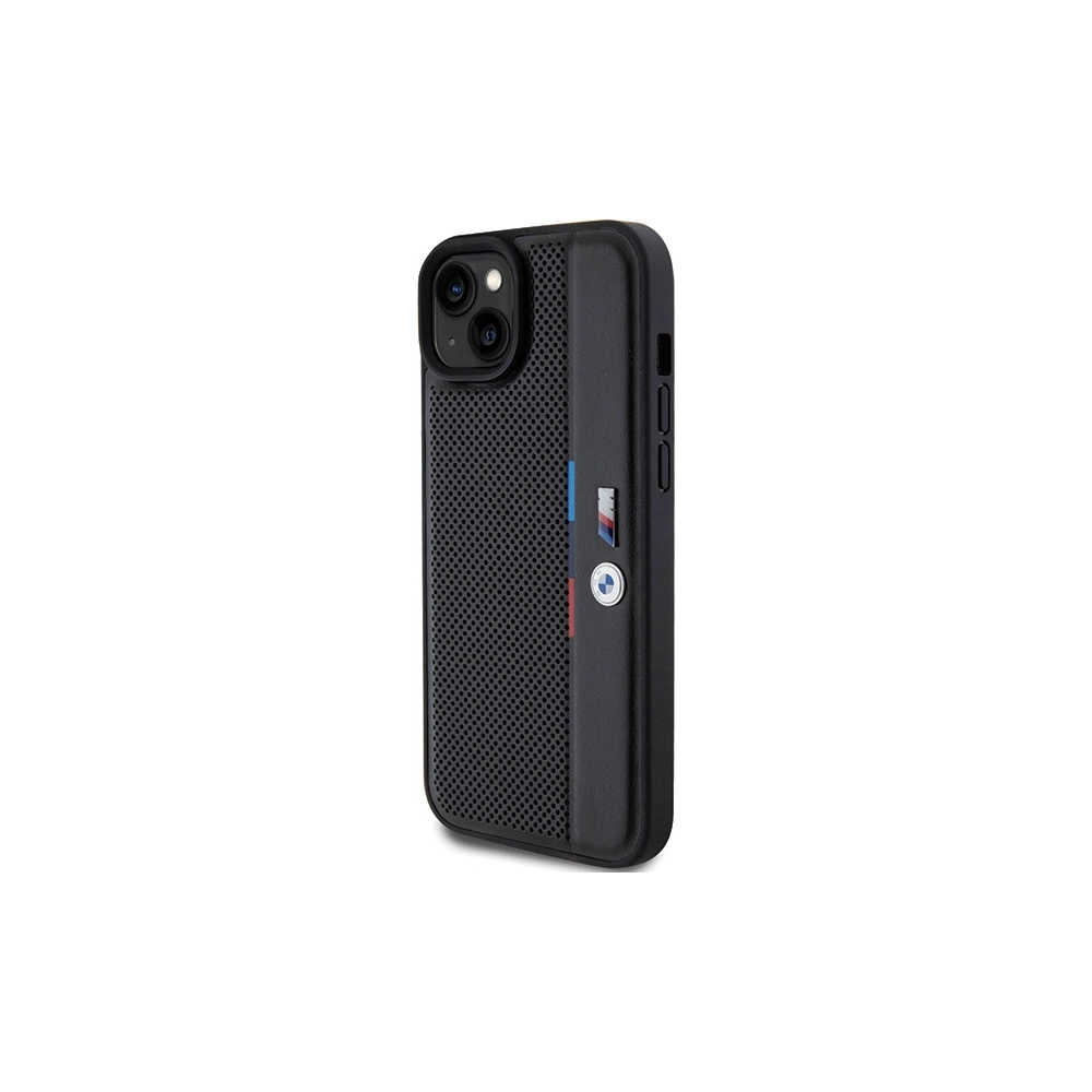 Hurtownia GSM - Etui BMW BMHCP15S23PUPVK Apple iPhone 15 / 14 / 13 hardcase Perforated Tricolor Line černý/black - BMW610 - {ean13} - Hurt