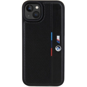Hurtownia GSM - Case BMW BMHCP15S23PUPVK Apple iPhone 15 / 14 / 13 Hardcase Perforierte Tricolor Linie schwarz/black - BMW610 - {ean13} - Hurt