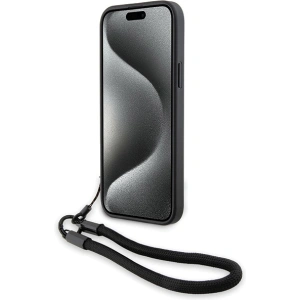 Hurtownia GSM - Case BMW BMHCP15S23RMRLK Apple iPhone 15 / 14 / 13 Hardcase Signature Leather Wordmark Cord schwarz/black - BMW611 - {ean13} - Hurt