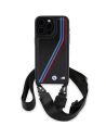 Hurtownia GSM - Case BMW BMHCP15X23PSVTK Apple iPhone 15 Pro Max Hardcase M Edition Carbon Tricolor Lines & Strap schwarz/black - BMW613 - {ean13} - Hurt