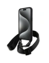 Wholesale BMW BMHCP15X23PSVTK Apple iPhone 15 Pro Max hardcase M Edition Carbon Tricolor Lines & Strap black - BMW613 - {ean13} - Hurt