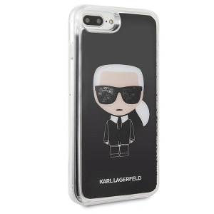 Hurtownia GSM - Karl Lagerfeld KLHCI8LICGBK iPhone 7/8 Plus czarny/black Iconic Glitter - KLD087BLK - {ean13} - Hurt