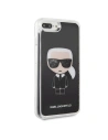 Hurtownia GSM - Karl Lagerfeld KLHCI8LICGBK iPhone 7/8 Plus czarny/black Iconic Glitter - KLD087BLK - {ean13} - Hurt