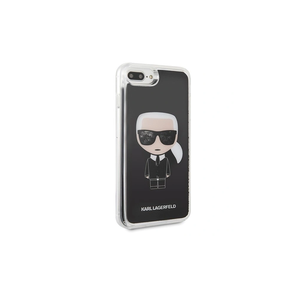 Hurtownia GSM - Karl Lagerfeld KLHCI8LICGBK iPhone 7/8 Plus schwarz/black Iconic Glitter - KLD087BLK - {ean13} - Hurt