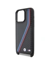 Hurtownia GSM - Case BMW BMHCP15X23PSVTK Apple iPhone 15 Pro Max Hardcase M Edition Carbon Tricolor Lines & Strap schwarz/black - BMW613 - {ean13} - Hurt