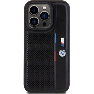 Hurtownia GSM - Etui BMW BMHCP15X23PUPVK Apple iPhone 15 Pro Max hardcase Perforated Tricolor Line negru/black - BMW614 - {ean13} - Hurt