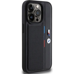 Hurtownia GSM - Etui BMW BMHCP15X23PUPVK Apple iPhone 15 Pro Max hardcase Perforated Tricolor Line negru/black - BMW614 - {ean13} - Hurt