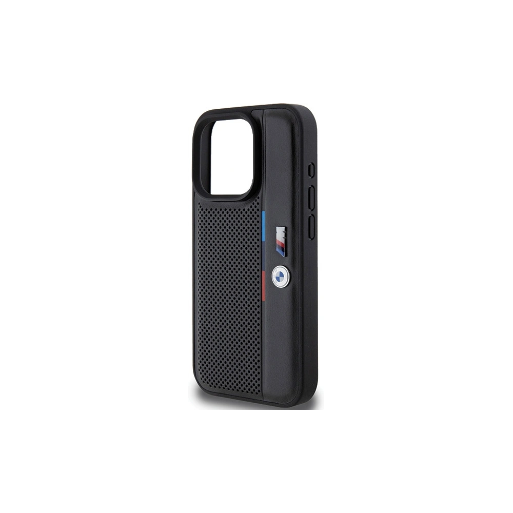 Hurtownia GSM - Etui BMW BMHCP15X23PUPVK Apple iPhone 15 Pro Max hardcase Perforated Tricolor Line negru/black - BMW614 - {ean13} - Hurt
