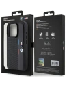Hurtownia GSM - Etui BMW BMHCP15X23PUPVK Apple iPhone 15 Pro Max hardcase Perforated Tricolor Line czarny/black - BMW614 - {ean13} - Hurt