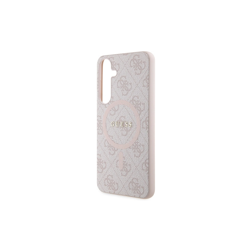 Wholesale Guess GUHMS24MG4GFRP Samsung Galaxy S24+ Plus hardcase 4G Collection Leather Metal Logo MagSafe pink - GUE3326 - {ean13} - Hurt