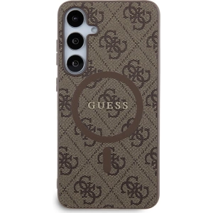 Wholesale Guess GUHMS24MG4GFRW Samsung Galaxy S24+ Plus hardcase 4G Collection Leather Metal Logo MagSafe brown - GUE3327 - {ean13} - Hurt
