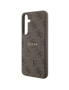Hurtownia GSM - Case Guess GUHMS24MG4GFRW Samsung Galaxy S24+ Plus Hartschale 4G Collection Leder Metall-Logo MagSafe braun/brown - GUE3327 - {ean13} - Hurt