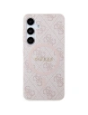 Hurtownia GSM - Case Guess GUHMS24SG4GFRP Samsung Galaxy S24 Hartschale 4G Collection Leder Metall-Logo MagSafe rosa/pink - GUE3328 - {ean13} - Hurt