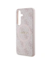 Hurtownia GSM - Case Guess GUHMS24SG4GFRP Samsung Galaxy S24 Hartschale 4G Collection Leder Metall-Logo MagSafe rosa/pink - GUE3328 - {ean13} - Hurt