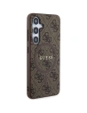 Hurtownia GSM - Etui Guess GUHMS24SG4GFRW Samsung Galaxy S24 hardcase 4G Collection Leather Metal Logo MagSafe brązowy/brown - GUE3329 - {ean13} - Hurt