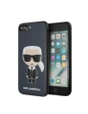 Karl Lagerfeld KLHCI8LIKPUBL iPhone 7/8 Plus Hardcase blau/blue Iconic Karl Embossed