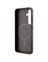Wholesale Guess GUHMS24SG4GFRW Samsung Galaxy S24 hardcase 4G Collection Leather Metal Logo MagSafe brown - GUE3329 - {ean13} - Hurt