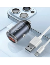 Hurtownia GSM - USAMS C38 autós töltő USB-A, USB-C 30W PD Gyors Töltés lila/purple - USA1060 - {ean13} - Hurt