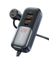 Automobilová nabíječka USAMS C40 3xUSB-A, 2xUSB-C 165W PD+QC rychlé nabíjení černá/black