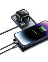 Hurtownia GSM - Ładowarka samochodowa USAMS C41 ze zwijanym kablem 2xUSB-C PD 30W Fast Charge czarny/black - USA1064 - {ean13} - Hurt