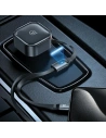 Hurtownia GSM - Auto nabíječka USAMS C41 s navíjecím kabelem 2xUSB-C PD 30W rychlé nabíjení černá/black - USA1064 - {ean13} - Hurt
