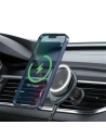 Hurtownia GSM - Auto-Halterung für Lüftungsgitter USAMS US-CD222 mit induktiver Ladefunktion 15W schwarz/black - USA1066 - {ean13} - Hurt