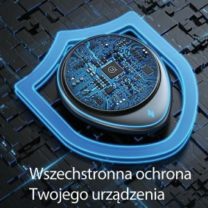 Hurtownia GSM - USAMS US-CD222 autós tartó rácsra, 15W-os vezeték nélküli töltővel, fekete színben. - USA1066 - {ean13} - Hurt