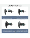 Hurtownia GSM - Auto-Halterung für Lüftungsgitter USAMS US-CD222 mit induktiver Ladefunktion 15W schwarz/black - USA1066 - {ean13} - Hurt