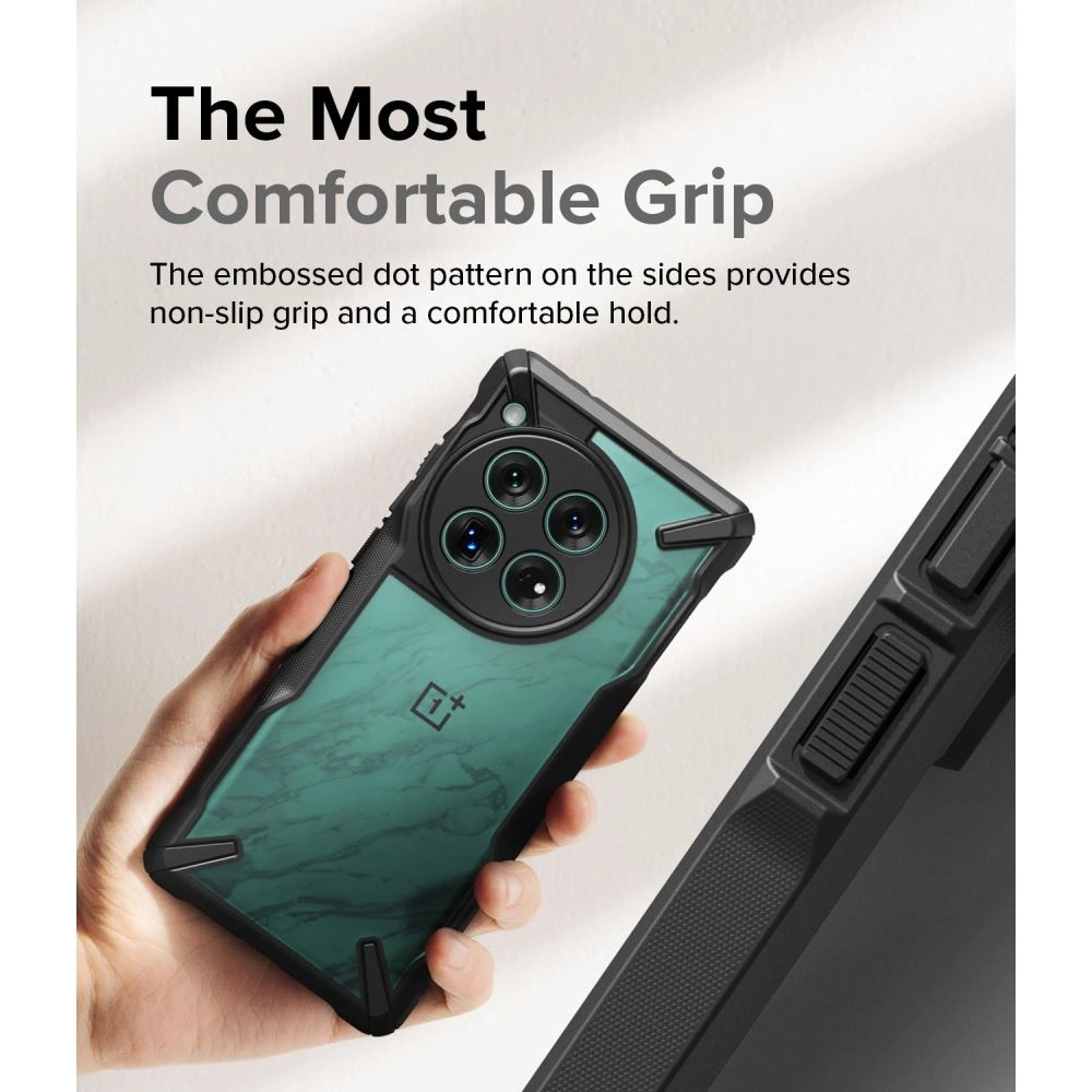Hurtownia GSM - Etui Ringke Fusion-X OnePlus 12 Černé - RGK1944 - {ean13} - Hurt