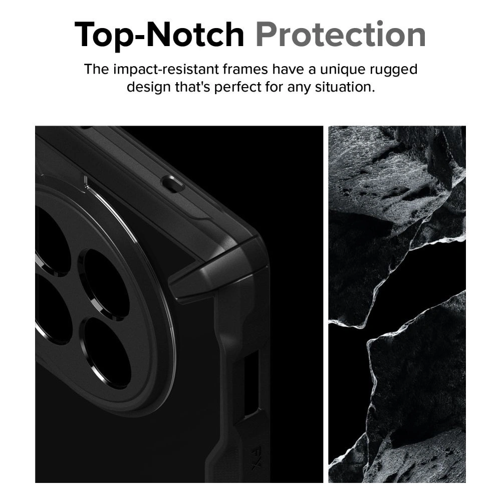 Hurtownia GSM - Case Ringke Fusion-X OnePlus 12 Schwarz - RGK1944 - {ean13} - Hurt