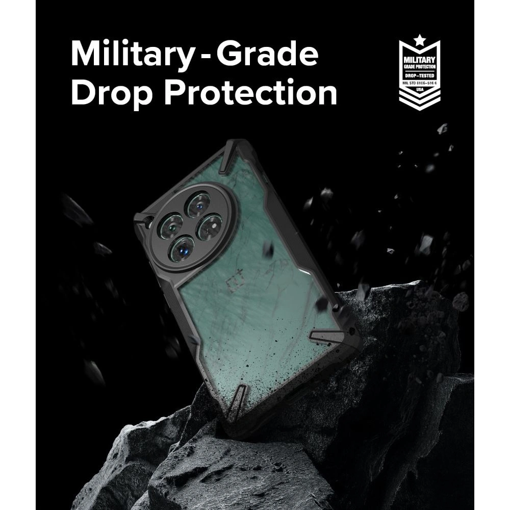 Hurtownia GSM - Etui Ringke Fusion-X OnePlus 12 Černé - RGK1944 - {ean13} - Hurt