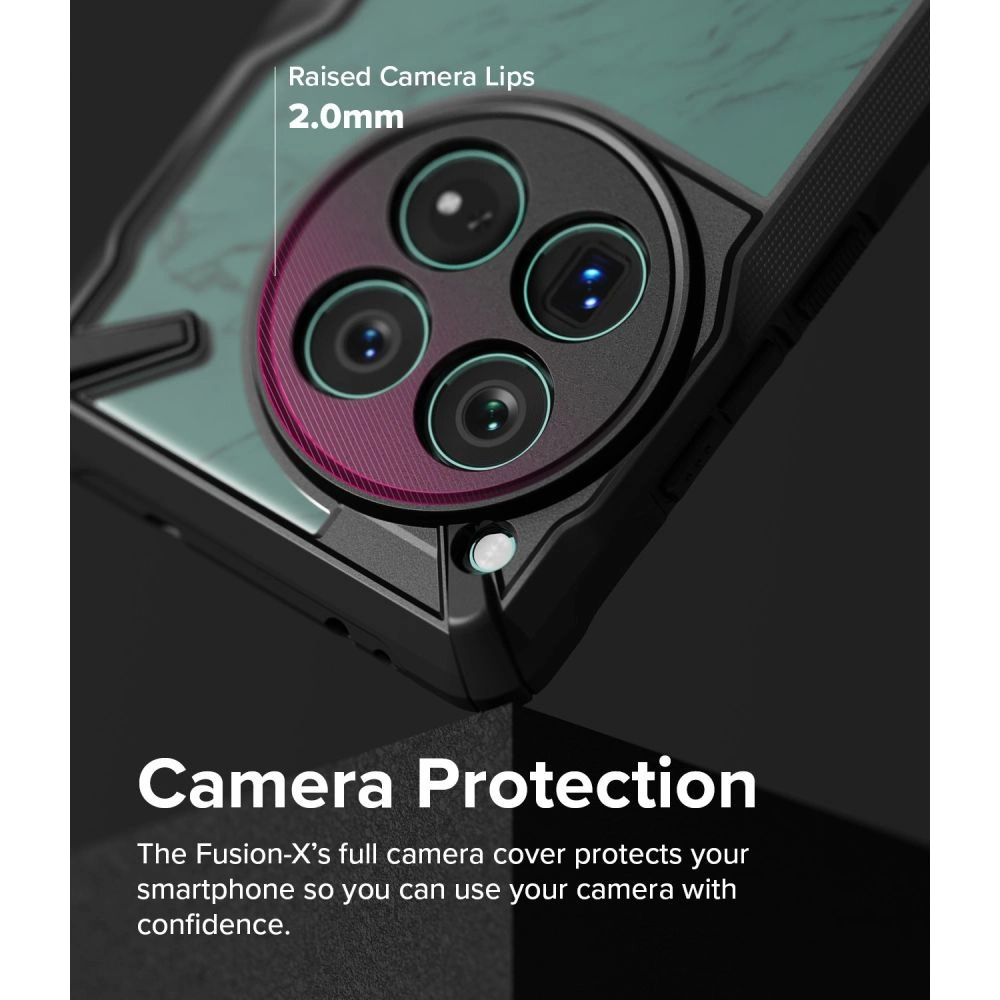 Hurtownia GSM - Etui Ringke Fusion-X OnePlus 12 Černé - RGK1944 - {ean13} - Hurt