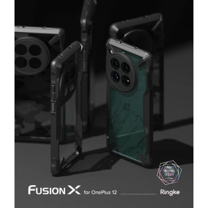 Hurtownia GSM - Etui Ringke Fusion-X OnePlus 12 Negru - RGK1944 - {ean13} - Hurt