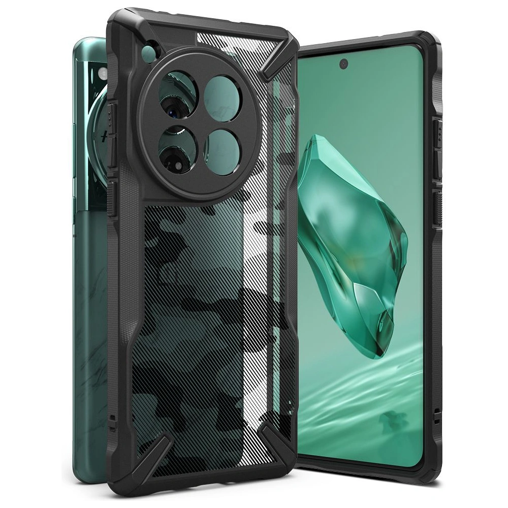 Hurtownia GSM - Etui Ringke Fusion-X OnePlus 12 Camo Black - RGK1945 - {ean13} - Hurt