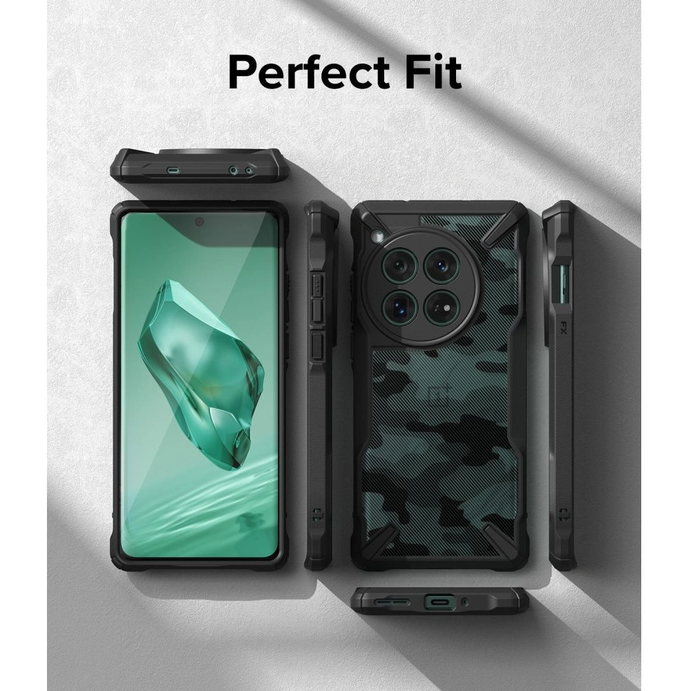 Hurtownia GSM - Etui Ringke Fusion-X OnePlus 12 Camo Black - RGK1945 - {ean13} - Hurt