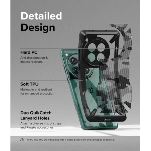 Hurtownia GSM - Etui Ringke Fusion-X OnePlus 12 Camo Black - RGK1945 - {ean13} - Hurt
